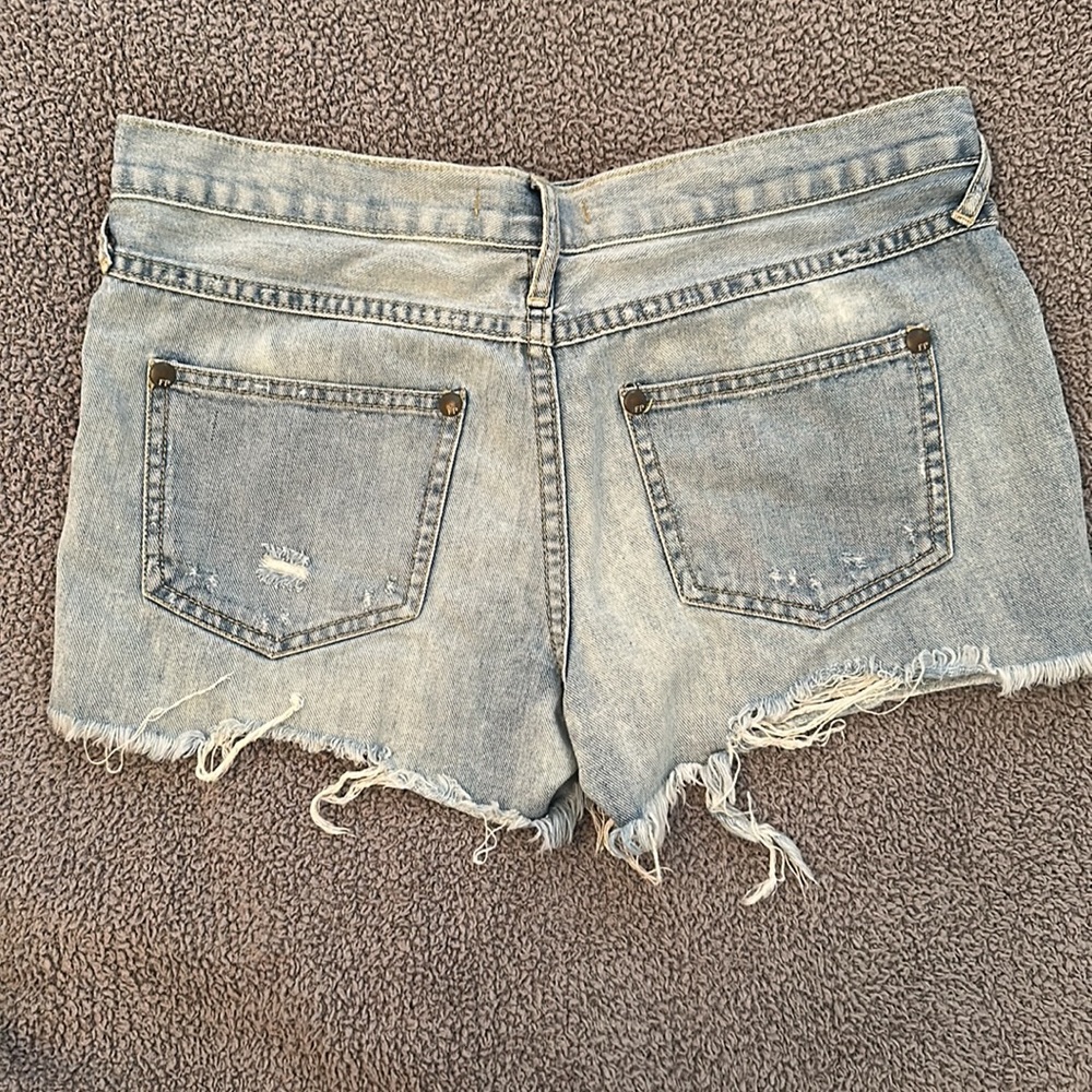 Free People Denim Shorts - Picture 3 of 4